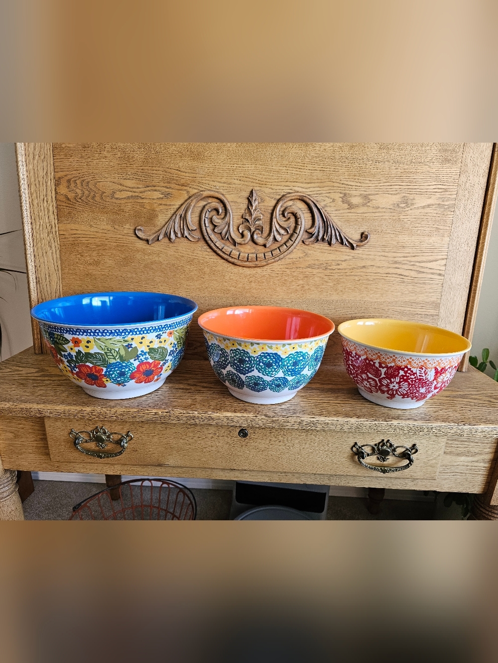 The Pioneer Woman Mixing Bowl Set
